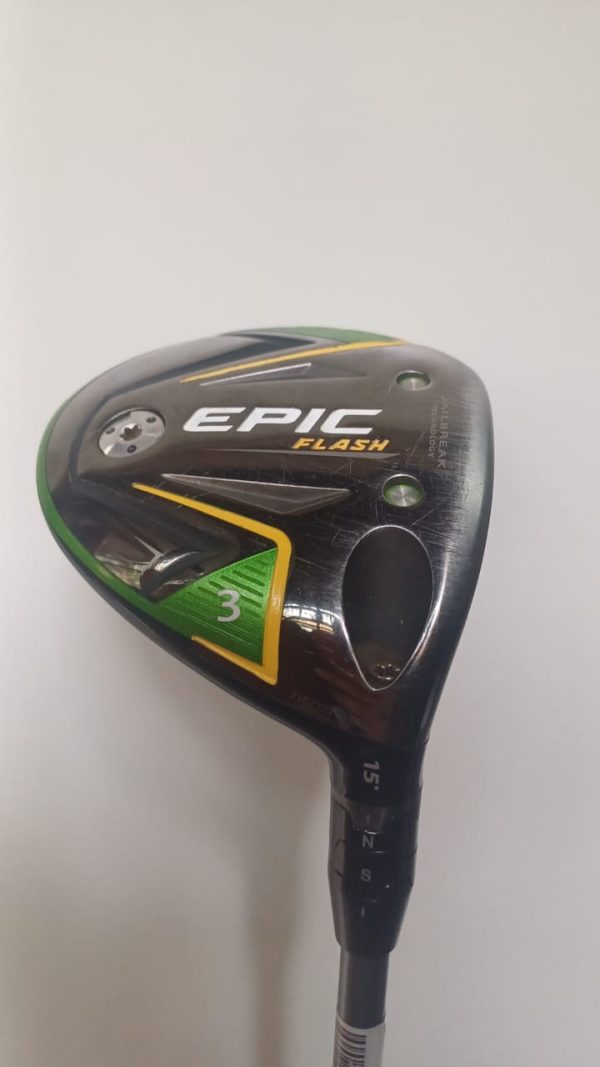 FAIRWAY CALLAWAY EPIC FLASH HZRDUS RH 3 STIFF